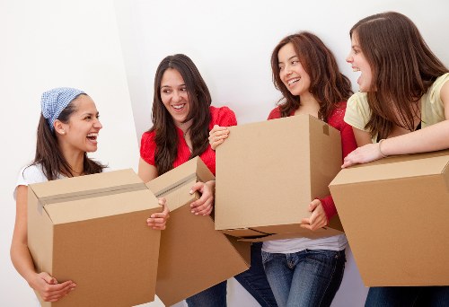 Checklist detailing moving services pricing